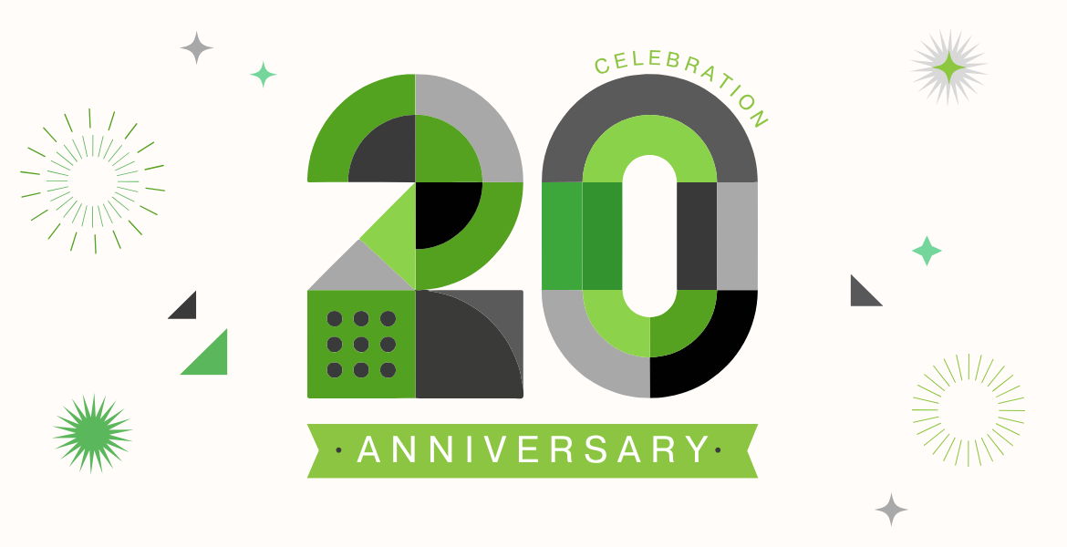 20th Anniversary Header