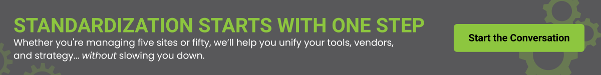 Standardization Starts with One Step